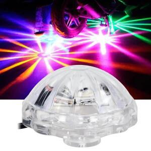 바이크 오토바이 12V LED 플래시 섀시 라이트 스트로브 무드등 언더 글로우 엠비언트 모토 장식 액세서리