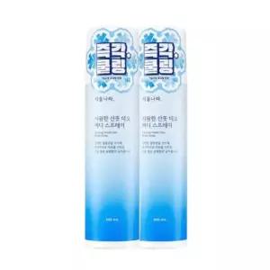 식물나라 시원한 산뜻 데오 바디 스프레이 100ml x 2개