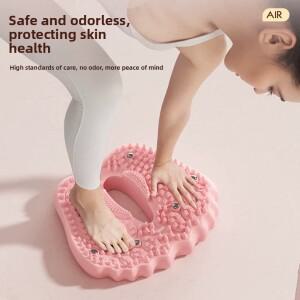 미끄럼 방지 자석 스톤 스테퍼 패드가 있는 풍선형 가정용 스텝퍼 스태퍼 바운스 번 발 마사지기, 압력 지