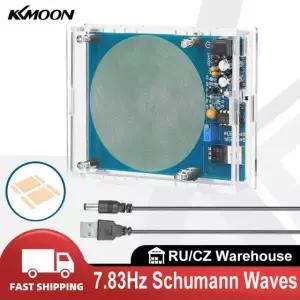7.83Hz 슈만 파동 공명 발생기 초저주파 펄스 오디오 공명기 USB 인터페이스 표시 without outer shell