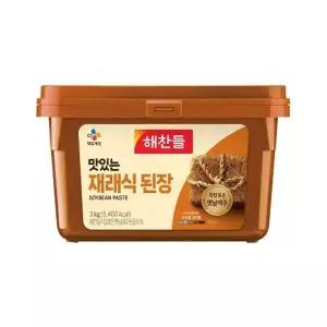 해찬들 재래식된장 3kg x1개