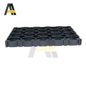 1-10pcs 4x5 셀 홀더 18650 리튬 배터리 케이스 팩 보관용 플라스틱 브래킷 1pcs