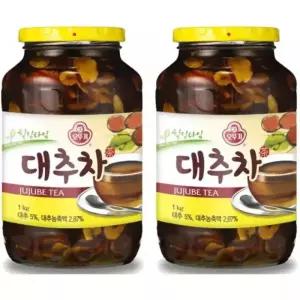 대추차 2kg 1kgx2병