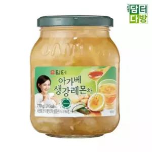 담터 아가베생강레몬차 770g 액상전통차 생강 꿀차 액상 전통 음료 향긋한