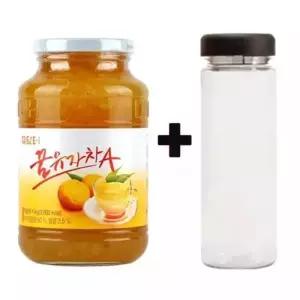 담터 꿀유자차A 1kgx1병+워터보틀.