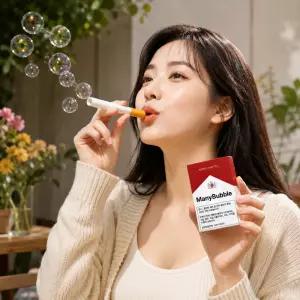 금연 비눗방울 SET [FAKE 담배 모양 비누 방울 버블 시가렛 비흡연자 스트레스해소 선물 재밌는 재미있는]