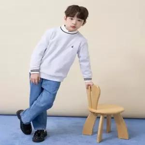 빈폴 키즈 와플 스웨트 셔츠 라이트 그레이 BI6241U012 U 5983263