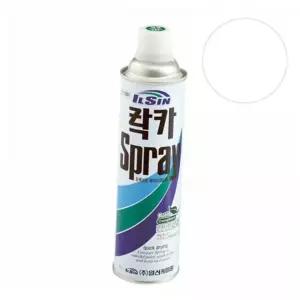 일신케미칼 일신 락카 스프레이 무광백색 420ml