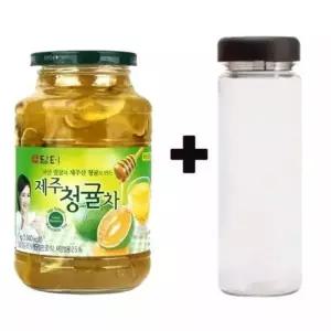담터 제주 청귤차 1kgx1병+워터보틀.