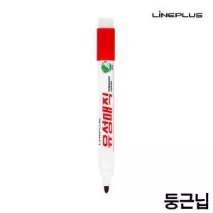 빨강색 CG76LU31 12개입 페놀 1다스 둥근닙 유성매직