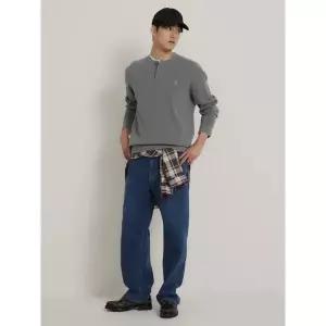 매장정품 BEANPOLE 빈폴 26SS 텍스쳐 헨리넥 니트 - 애쉬(BC6251C064) 1636109