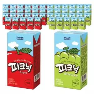 매일 피크닉 사과 200mlx24팩 + 청포도 200mlx24팩 (WA40D07)