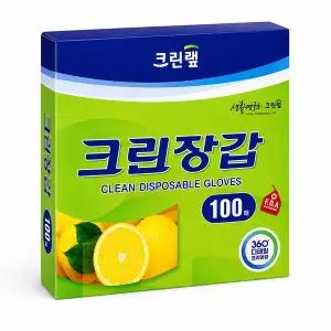 [보리보리/땡큐온]태화 크린장갑 100매 x1개 주방 위생 청소장갑