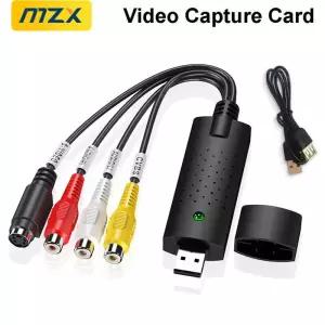 캡쳐보드 USB 비디오 캡처 카드 Easy Cap VHS VCR 미니 DV Hi8 DVD 디지털 변환기 RCAS-비디오 20 오디오