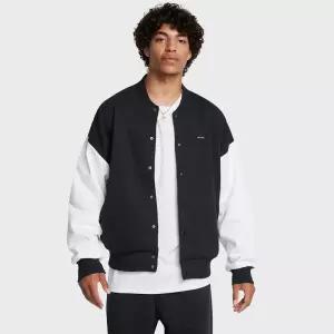 매장정품 언더아머 UNDER ARMOUR 아이콘 헤비웨이트 플리스 오버사이즈 보머 1387887-001 UAMY 1498331