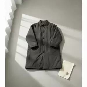오디너리 핏츠 퀼트 델리 코트 차콜 OF-T040 퀼팅 누빔 코트 QUILT DELI COAT