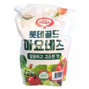 롯데 골드 마요네즈 스파우트 3.2kgx4개