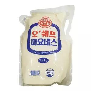 오뚜기 오쉐프 마요네즈 3.2KG 스탠딩 파우치