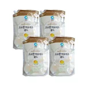 청정원 마요네즈 골드 스파우트 3.2kg X 4개 (1박스)