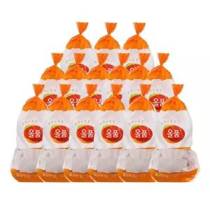 올품 냉장 삼계탕용 영계 생닭 55호(530g) x 15수 업소용 대용량