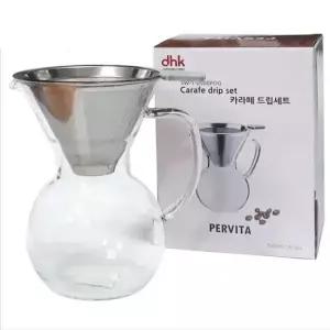 메이커 커피 핸드드립 500ml 드리퍼 페르비타