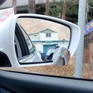 광각 차량용 보조 사이드 미러 사각지대 65mm 거울