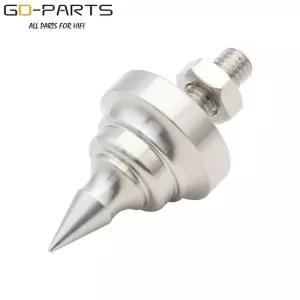 모니터스피커스탠드 거치대 30mm x 60mm 스틸 스피커 절연 스파이크 피트 스탠드 댐퍼 콘 M8 Hifi 오디오