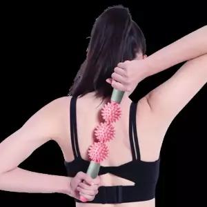 마사지스틱 셀프 종아리 다리 스트레칭 마사지봉 3구 마사지스틱