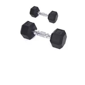 [아웃도어스/셀러허브_아웃도어]그립감을 선사하는 육각 아령 X 4kg 2개입