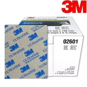 3M 02601 소프트백 샌딩스펀지 울트라파인 낱장판매 울트라파인 (W59B6D0)