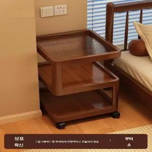 원목 소파 거실 보관함 ㄹ모양 옆 테이블 사이드 수납 트레이 침대 서랍장