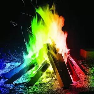 오로라가루 30g 10개 - 불멍 감성캠핑 색깔불 모닥불 매직파이어 (WB07C74)