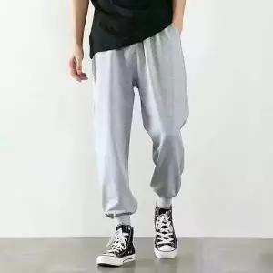 남성 겨울 융털 츄리닝 트레이닝 바지 운동 긴바지 기모추리닝바지 (WD60398)