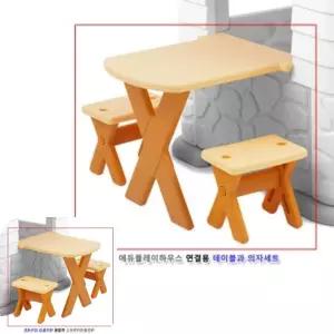 뮤 의자세트 유아용품 테이블과 연결용 에듀플레우스