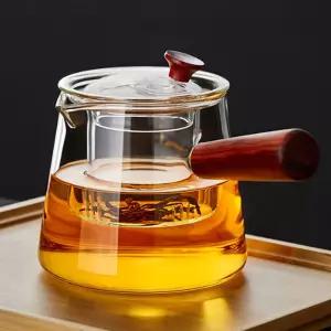 내열유리 유리차포트 티주전자 차포트 차우리기 유리티포트 티팟 700ml