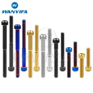 Wanyifa 티타늄 볼트 M5/M6x10 15 20 25 30 35 40 45 50 55 60 65 70 80mm 자전거 바이크 오토바이 용 모따