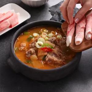 70년 전통의  차돌된장찌개 500g 4팩