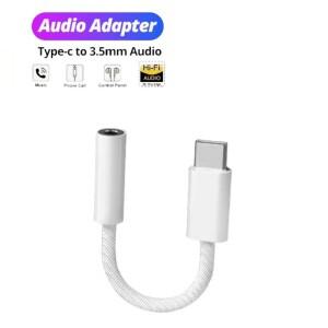 C타입 ~ 3.5mm Aux 어댑터 잭 오디오 케이블  HUAWEI호환 샤오미호환 Redmi POCO Sumsang iphone 호환 16 1