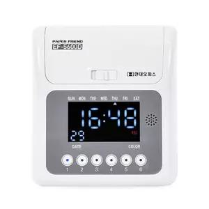 현대오피스 출퇴근기록기 및 카드 100매 EF5600D