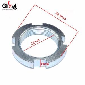 Glixal GY6 125cc 스타터 클러치 잠금 너트 152QMI 157QMJ  스쿠터 모페드 ATV 고카트 엔진