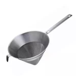 키친 미세 스틸 주방 구멍 원뿔 필터 거름망 메쉬