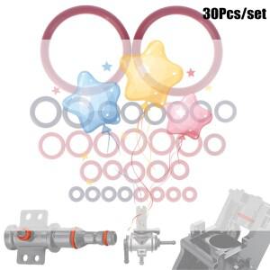 30Pcs O-링 씰 키트 Saeco 커피 머신 용 실리콘 가스켓 브루잉 그룹 스파우트 커넥터 씰링 링 액세서리