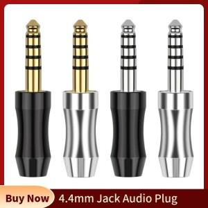 4.4mm 잭 5 극 풀 밸런스 오디오 커넥터 소비자 전자 헤드폰 플러그 스피커 터미널 DIY 이어폰 케이블