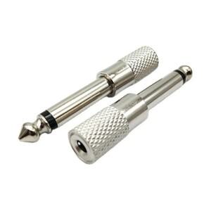 잭수 플러그-3.5mm 암 커넥터 헤드폰 앰프 오디오 어댑터 마이크 AUX 6.3 3.5mm 컨버터  6.35mm