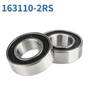 2개 163110 2RS (16x31x10mm) 자이언트 산악 자전거 액세서리 용 허브 하단 브래킷 베어링