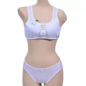 [하프클럽/알티피아]브라팬티 ZF 1단계 항취 PT6319 AA컵 코튼 주니어 스포츠