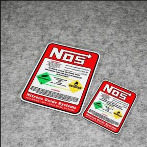 드래그 레이싱 크리 에이 티브 자동차 스티커 NOS Nitrous Oxide Systems 튜닝 비닐 모토 크로스 카 스타일