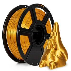 플래시포지 3D 프린터 멘트 실크 PLA 1 75mm 1kg 스풀 치수 정확도 / 0 02mm (골드)