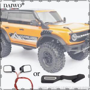 TRX4 Bronco 1/10 RC 크롤러 자동차 부품용 나일론 백미러 웨이딩 호스 스노클 튜브