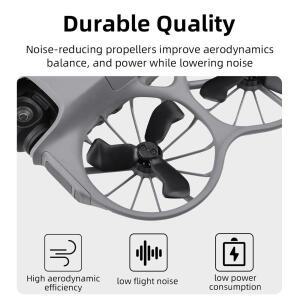 나사와 드라이버가 포함 2쌍의 소품 날개 DJI Neo 2 드론 액세서리용 저소음 교체 블레이드